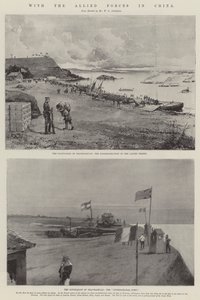 Z siłami sojuszniczymi w Chinach autorstwa Joseph Holland Tringham