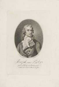 Joseph Friedrich von Retzer 1754-1824, przed 1798 rokiem. autorstwa Joseph Keller