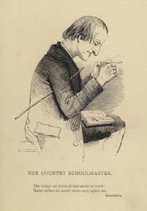 Kenny Meadows: The Country Schoolmaster (grafika)