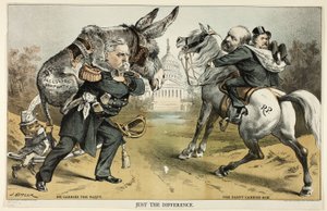 Just the Difference, z Pucka autorstwa Joseph Keppler