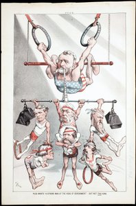 Puck chce "silnego człowieka na czele rządu" - ale nie takiego, 1880 r.