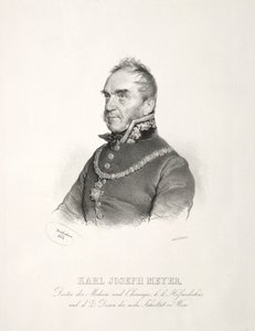 Portret dr Karla Josepha Meyera, 1844.