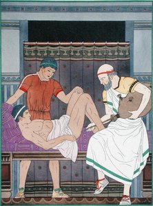 Lewatywa, ilustracja z „Dzieła wszystkich Hipokratesa”