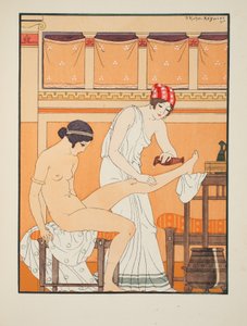 I namaść go pachnącą różą, ilustracja z „Dzieła Hipokratesa”, 1934