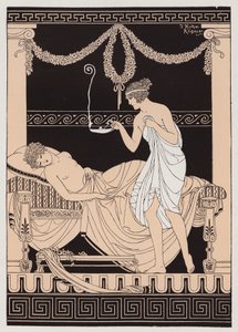 Eros und Psyche von Joseph Kuhn-Regnier