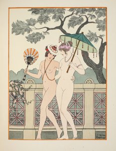 Chodzenie nago tak często jak to możliwe, ilustracja z "Dzieł Hipokratesa", 1934