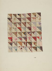 Kawałek perkalowego patchworku autorstwa Joseph L. Boyd