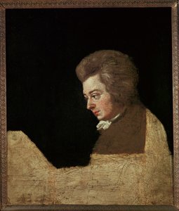 Wolfgang Amadeusz Mozart ... (olej na płótnie) autorstwa Joseph Lange