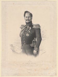 Portret hrabiego Aleksieja Fiodorowicza Orłowa 1787-1862 autorstwa Joseph Lemercier