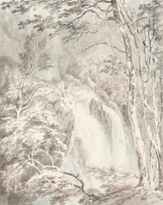 Wodospad autorstwa Joseph Mallord William Turner
