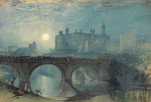 Zamek Alnwick, ok. 1930 r. 1829 autorstwa Joseph Mallord William Turner