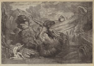 Apollo zabija Pythona autorstwa Joseph Mallord William Turner
