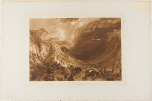 Ben Arthur, tablica 69 z Księgi Studiów autorstwa Joseph Mallord William Turner