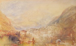 Brunnen z Jeziora Czterech Kantonów, 1845 autorstwa Joseph Mallord William Turner