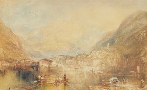 Brunnen z Jeziora Czterech Kantonów, 1845 autorstwa Joseph Mallord William Turner