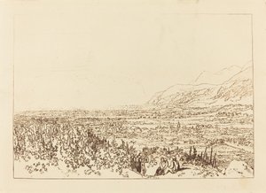 Łańcuch Alp od Grenoble do Chamberi autorstwa Joseph Mallord William Turner