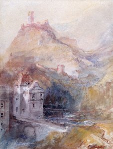 Cochem nad Mozelą autorstwa Joseph Mallord William Turner