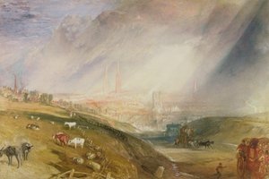 Coventry, Warwickshire, ok. 1832 r. autorstwa Joseph Mallord William Turner