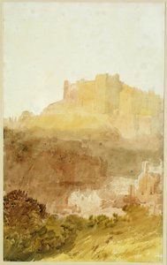 Zamek Durham (akwarela na papierze) autorstwa Joseph Mallord William Turner