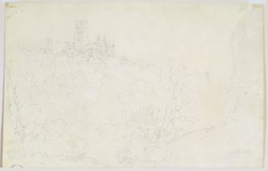 Durham, ok. 1801 (ołówek na papierze) autorstwa Joseph Mallord William Turner