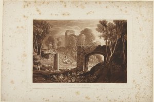 Brama Wschodnia, Winchelsea, Sussex autorstwa Joseph Mallord William Turner