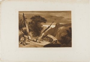 Z Królowej wróżek Spensera, płyta 36 z Liber Studiorum autorstwa Joseph Mallord William Turner
