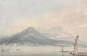 Z Wysp Boromejskich, Lago Maggiore autorstwa Joseph Mallord William Turner