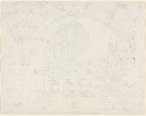 Katedra w Hereford, ok. 1930 r. 1793. autorstwa Joseph Mallord William Turner