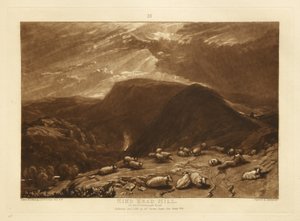 Wzgórze Hindhead autorstwa Joseph Mallord William Turner