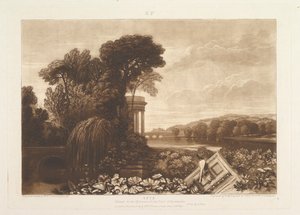 Isis Liber Studiorum, cz. XIV, tablica 68, 1 stycznia 1819. autorstwa Joseph Mallord William Turner