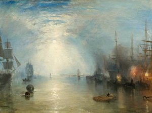 Keelmen falujący w węglach przy świetle księżyca autorstwa Joseph Mallord William Turner