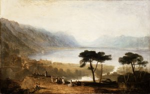 Jezioro Genewskie z Montreux autorstwa Joseph Mallord William Turner