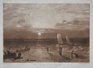 Zeszyt do nauki: Kawałek morza Mildmay autorstwa Joseph Mallord William Turner