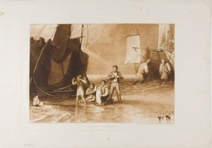 Marine Dabblers, płyta 29 z Liber Studiorum autorstwa Joseph Mallord William Turner