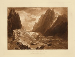 Mer de Glace autorstwa Joseph Mallord William Turner