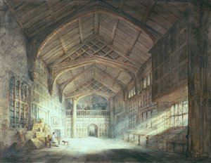 Mitton Hall, Lancashire autorstwa Joseph Mallord William Turner