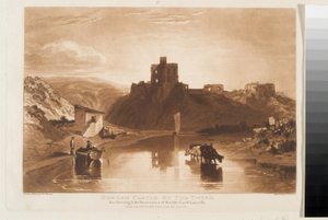 Zamek Norham, 1 stycznia autorstwa Joseph Mallord William Turner