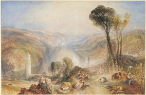 Oberwesel autorstwa Joseph Mallord William Turner