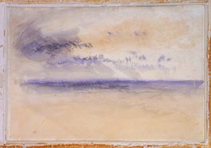 Off the Coast: Pejzaż morski i chmury autorstwa Joseph Mallord William Turner