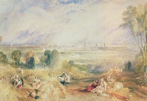 Oxford z North Hinksey (akwarela na papierze) autorstwa Joseph Mallord William Turner