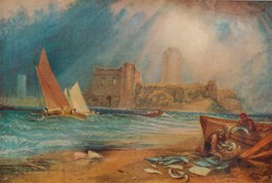 Zamek Pembroke, Walia, ok. 1829 r. autorstwa Joseph Mallord William Turner