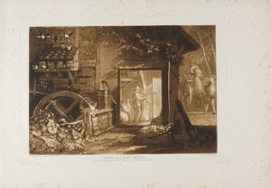 Pembury Mill, Kent, płyta 12 z Liber Studiorum autorstwa Joseph Mallord William Turner