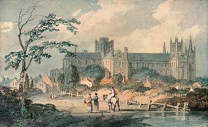 Katedra Peterborough od północy, 1909 autorstwa Joseph Mallord William Turner