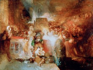 Piłat myjący ręce, 1830 autorstwa Joseph Mallord William Turner