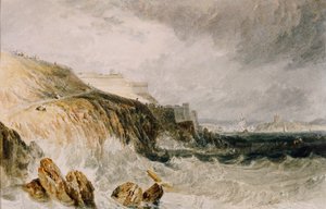 Cytadela Plymouth, wichura, 1815 autorstwa Joseph Mallord William Turner