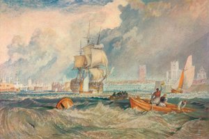 Portsmouth, c1824-5, 1905 autorstwa Joseph Mallord William Turner