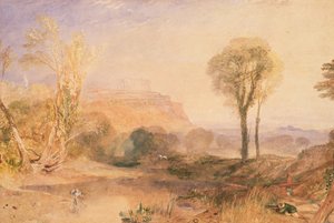 Zamek Powis, Montgomeryshire, ok. 1835 (akwarela na papierze) autorstwa Joseph Mallord William Turner