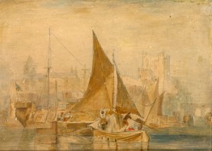 Rochester na Medway autorstwa Joseph Mallord William Turner