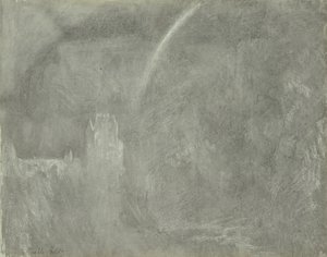 Schloss Eltz (kreda na papierze) autorstwa Joseph Mallord William Turner