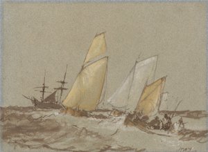 Żegluga autorstwa Joseph Mallord William Turner
